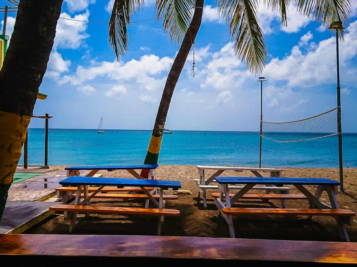 Frigate Bay South Beach on St Kitts