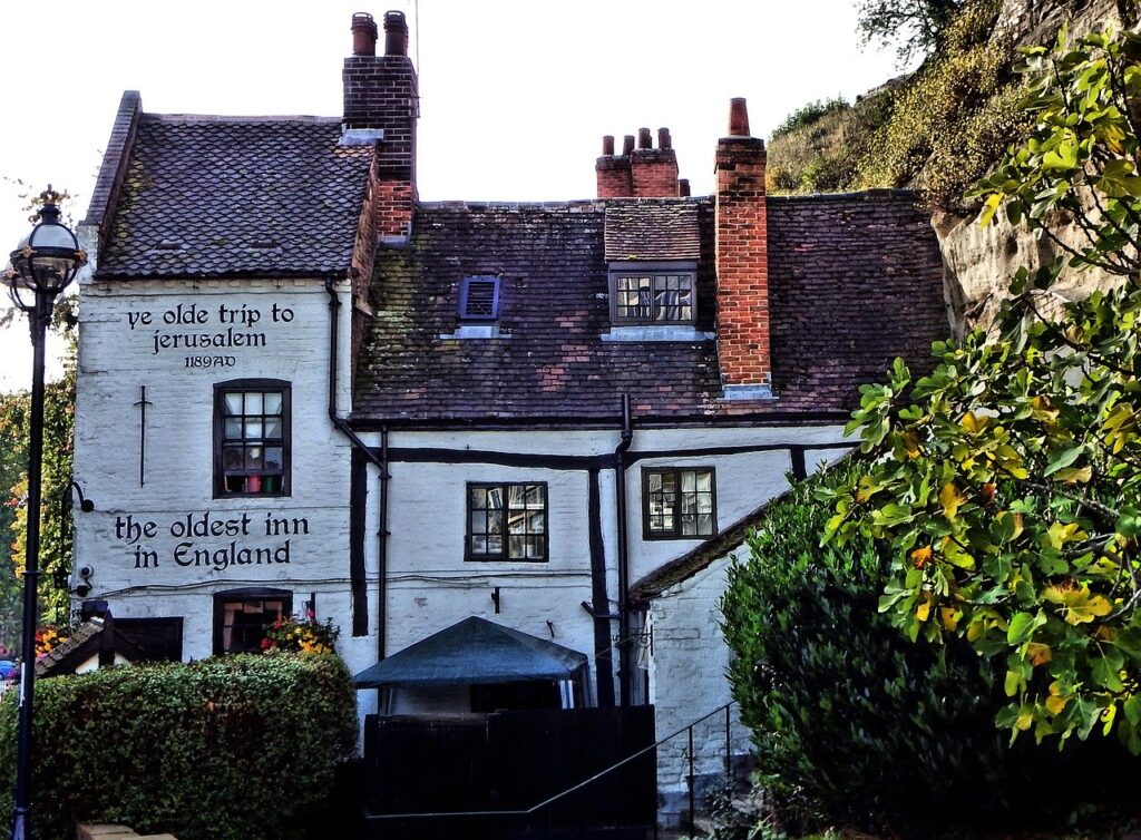 Ye Olde Trip to Jerusalem public house 